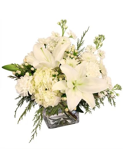 Tasteful Pearl Vase Arrangement