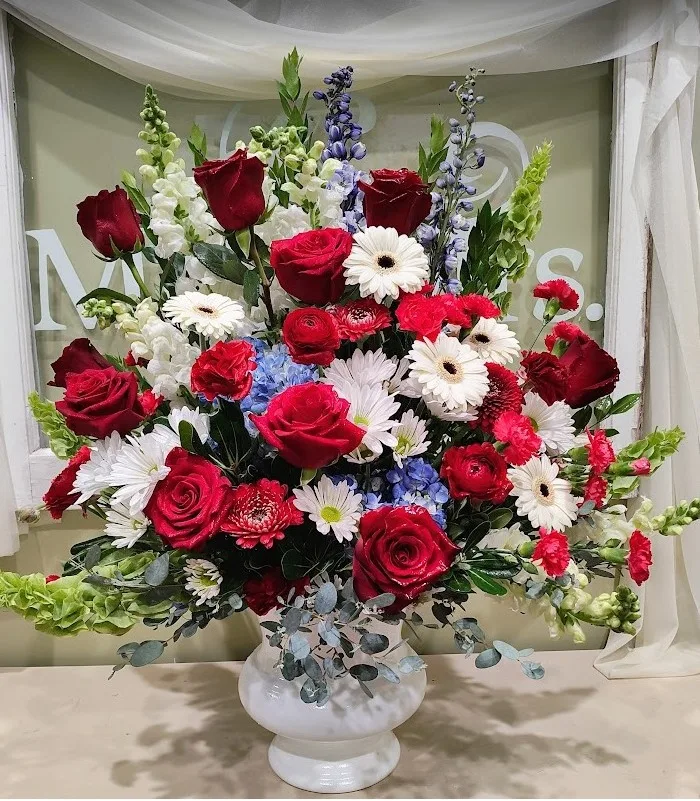With Honor Arrangement Flower Arrangement With Honor Arrangement Flower Arrangement