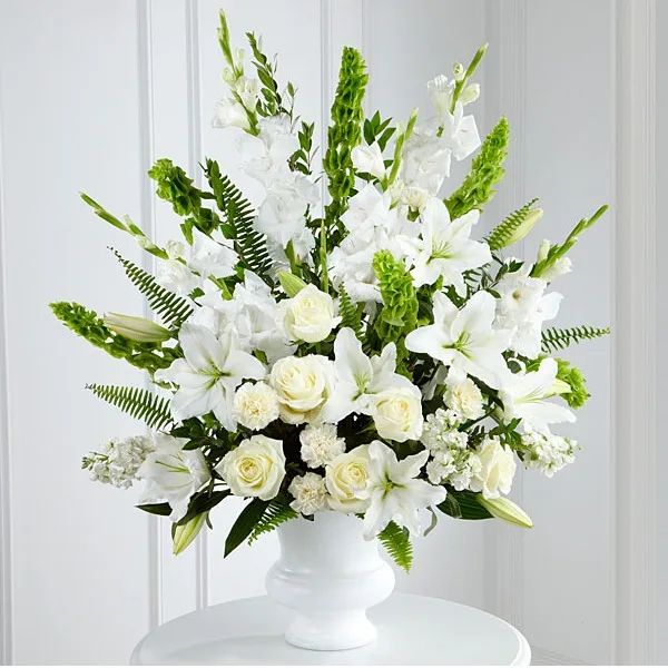 Soft Serenity Flower Arrangement