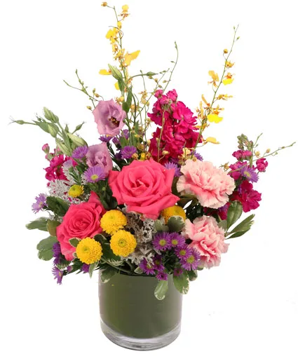 Fun Fuchsia Floral Design Fun Fuchsia Floral Design