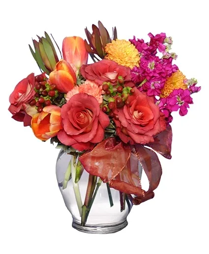 FALL FLIRTATIONS Vase Arrangement FALL FLIRTATIONS Vase Arrangement