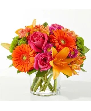 Summer Soiree Bouquet Vase Arrangement