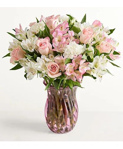 Cherished Blooms Bouquet Vase Arrangement