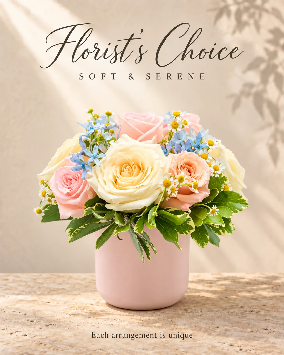Florist's Choice - Soft & Serene Florist's Choice - Soft & Serene