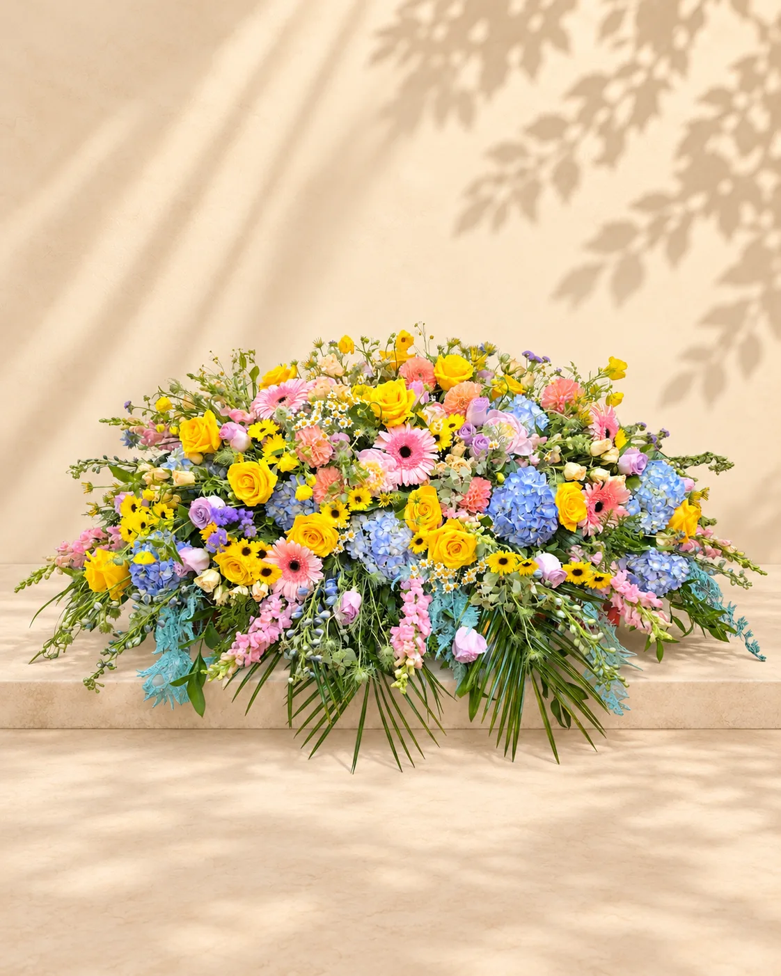 Garden of Memories Casket Spray Garden of Memories Casket Spray