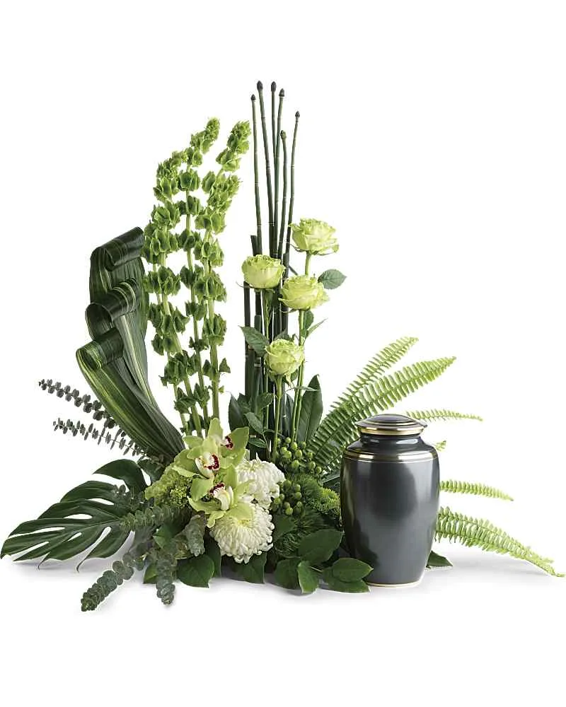 Tranquil Peace Modern Urn Wreath Tranquil Peace Modern Urn Wreath