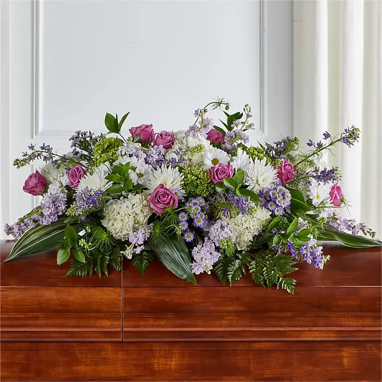 Serene Meadows Casket Spray Serene Meadows Casket Spray
