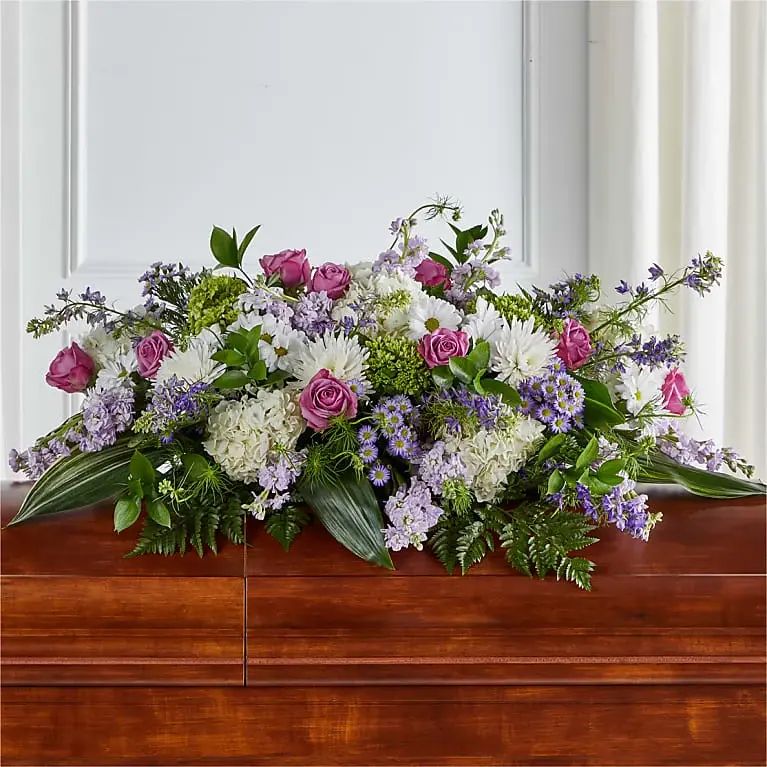 Serene Meadows Casket Spray