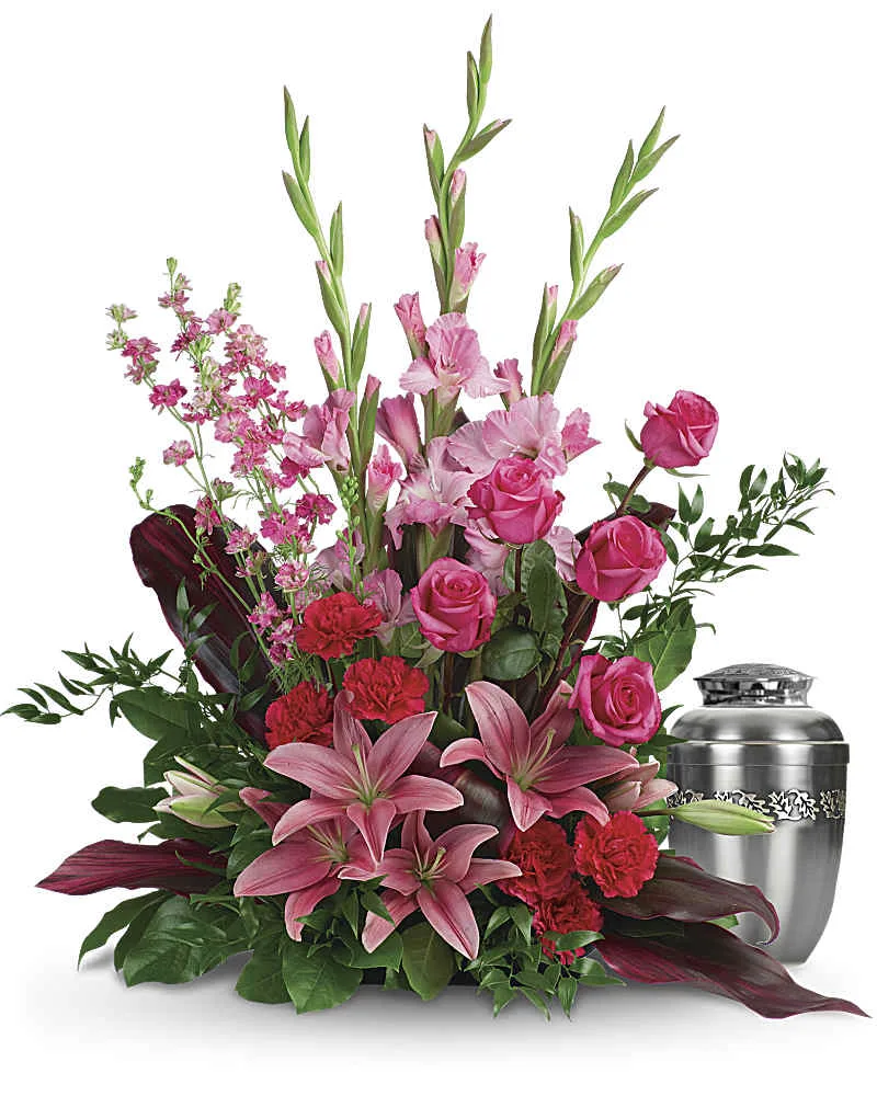 Adoring Heart Urn Wreath Adoring Heart Urn Wreath