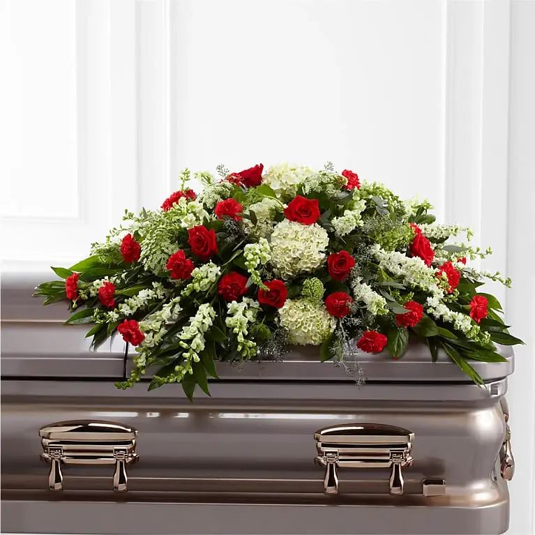 Sincere & Devoted Casket Spray