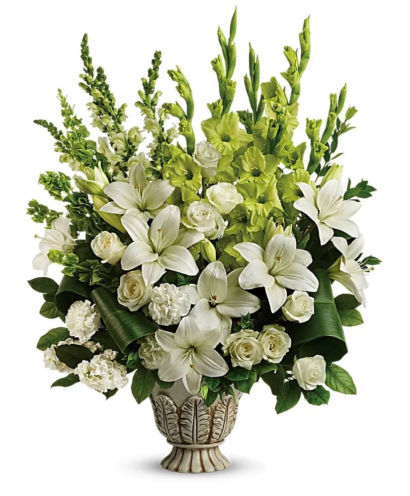 Heavenly Clouds Urn Arrangement