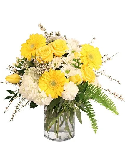 Artistic Cream & Honey Flower Arrangement Artistic Cream & Honey Flower Arrangement
