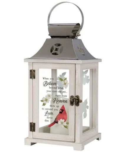 "Heaven" Cardinal Memorial Lantern
