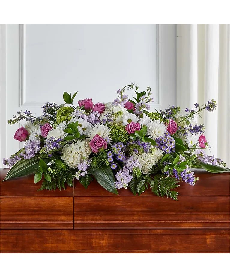 Remarkable Life Casket Spray