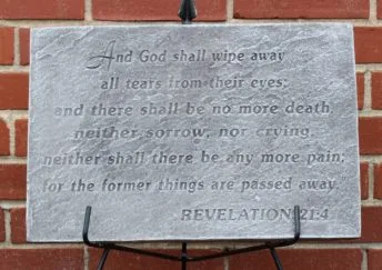 Large Memorial Plaque Large Memorial Plaque