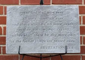 Large Memorial Plaque