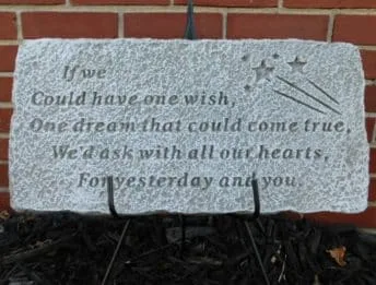 Large Memorial Plaque Large Memorial Plaque