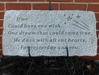 Large Memorial Plaque