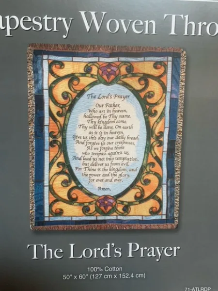 Lord's Prayer Throw Lord's Prayer Throw
