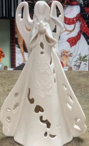 Porcelain LED Angel