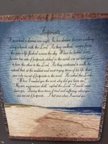 Throw Blankets, Footprints