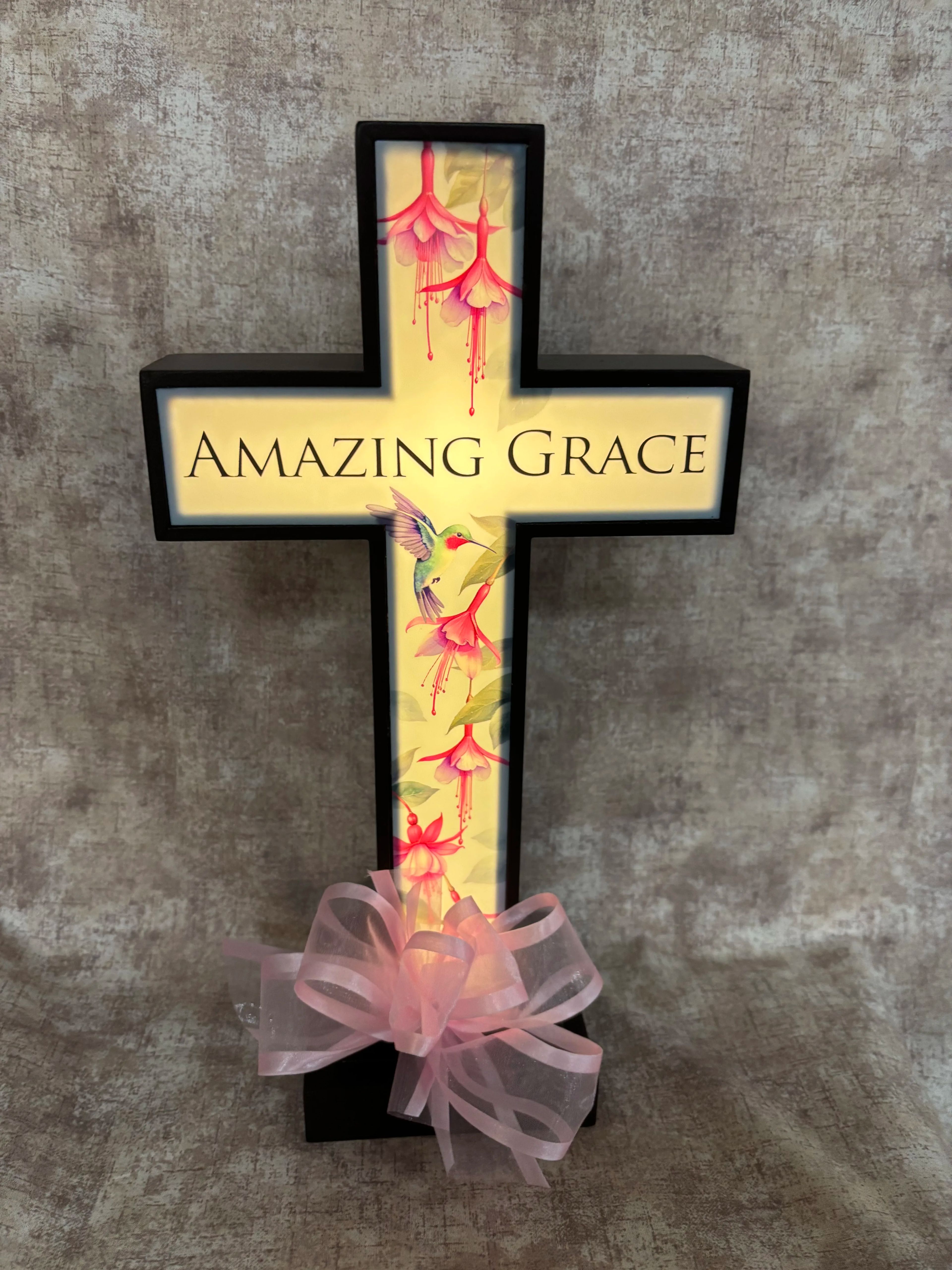 Amazing Grace LED Cross