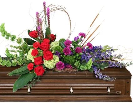 Restful Harmony Casket Spray