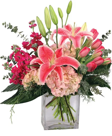 Treasured Pinks Floral Arrangement Treasured Pinks Floral Arrangement