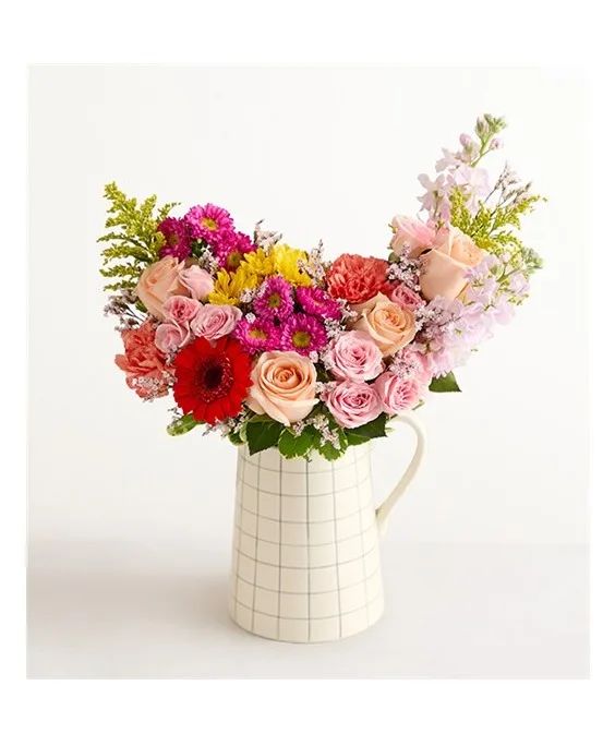 Vivid Garden Arrangement