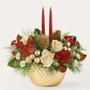 Golden Sparkling Centerpiece