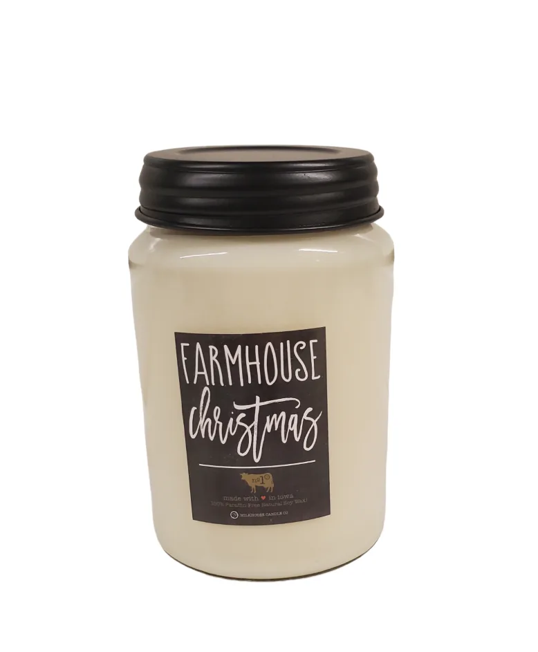 Farmhouse Christmas Candle Farmhouse Christmas Candle