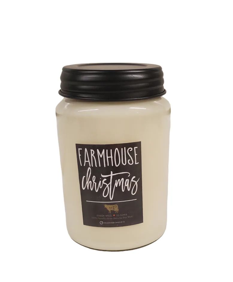 Farmhouse Christmas Candle