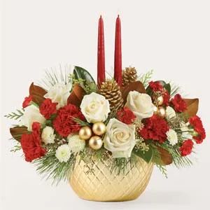 Golden Sparkling Centerpiece