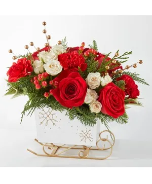 Gone Sledding Bouquet Christmas Gone Sledding Bouquet Christmas