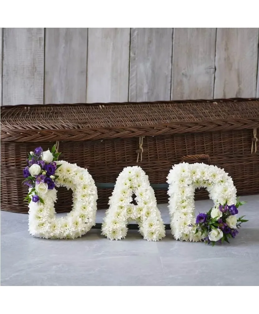 Dad Tribute standing spray Dad Tribute standing spray