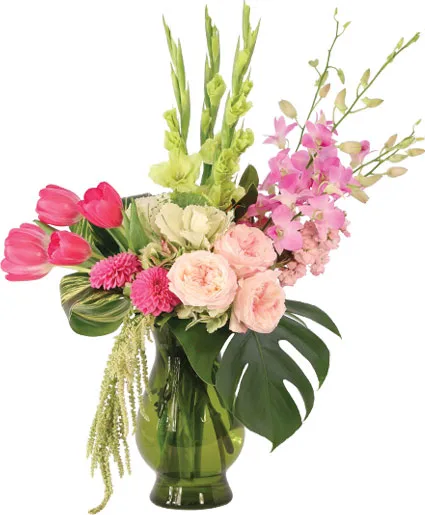 Dendrobium Rose Dream Flower Arrangement Dendrobium Rose Dream Flower Arrangement