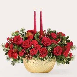 Withers's Red & Gold Centerpiece Withers's Red & Gold Centerpiece