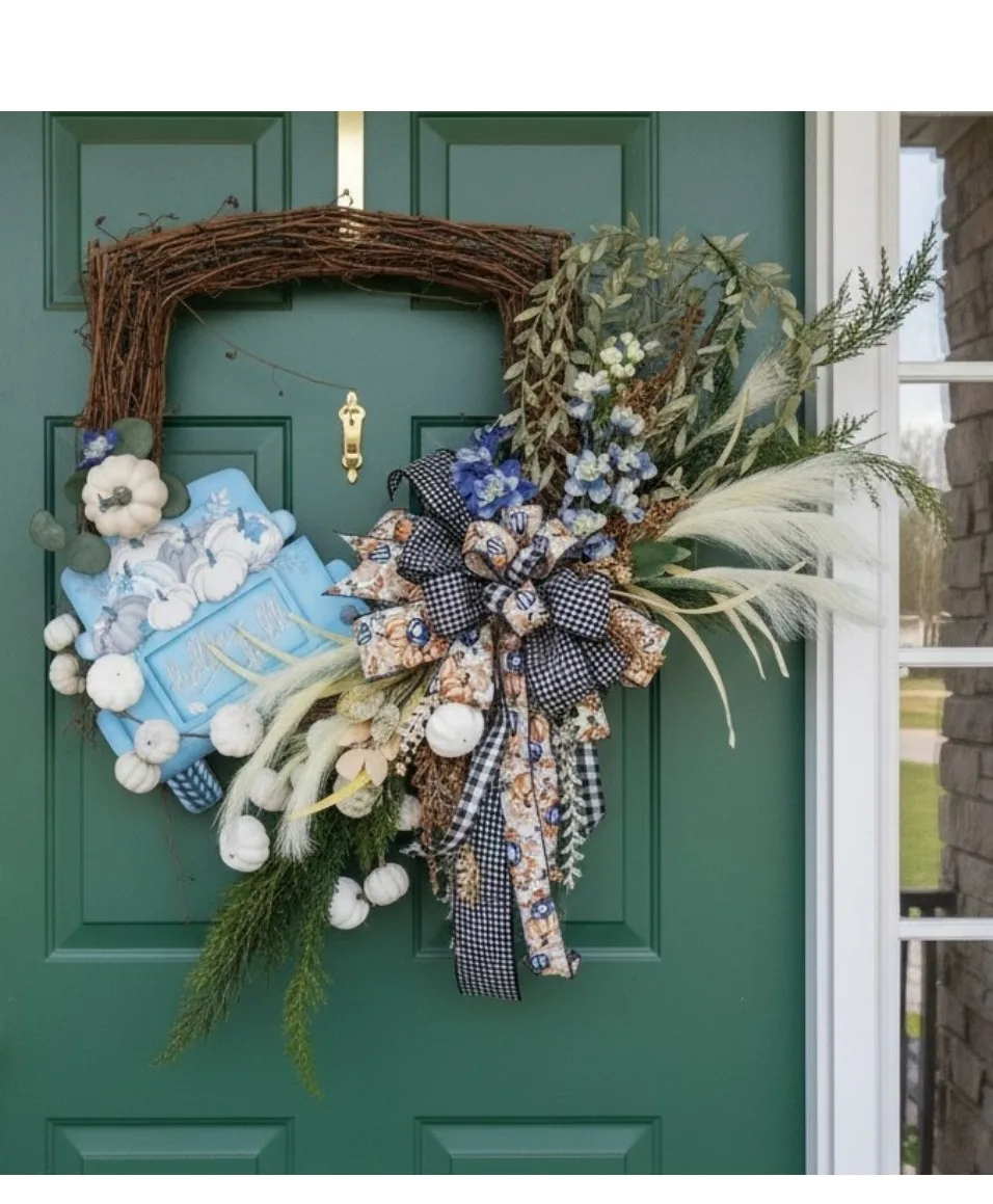 Withers pumpkins Wreath Handcrafted Wreaths Withers pumpkins Wreath Handcrafted Wreaths