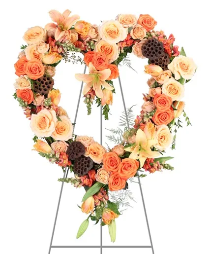 Delicate Melody Standing Wreath Delicate Melody Standing Wreath