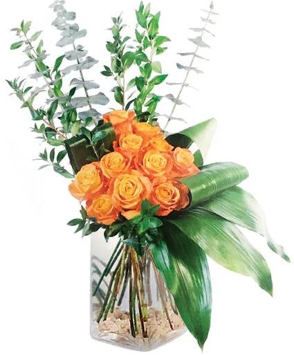 Modern Rose Bouquet Floral Arrangement Modern Rose Bouquet Floral Arrangement