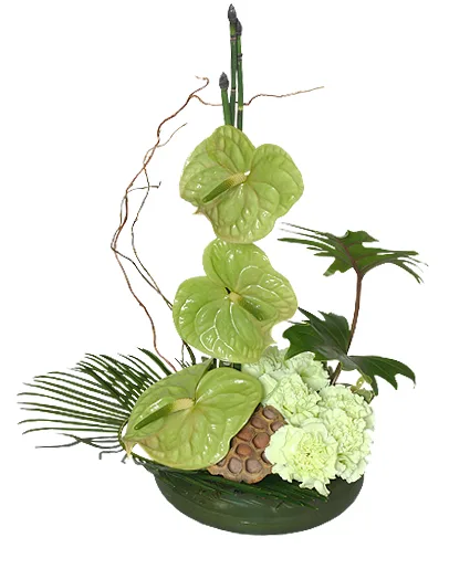 SEA OF GREEN Floral Arrangement SEA OF GREEN Floral Arrangement