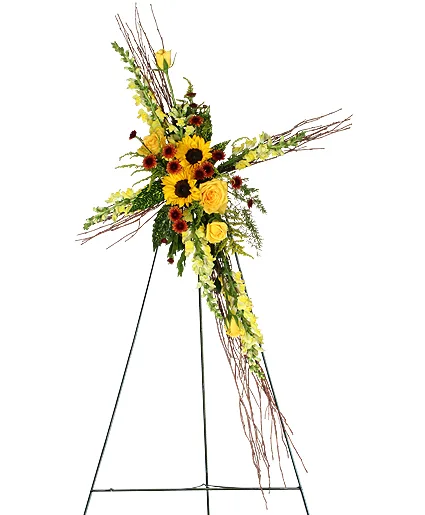 SUNFLOWERS OF FAITH Funeral Flowers SUNFLOWERS OF FAITH Funeral Flowers