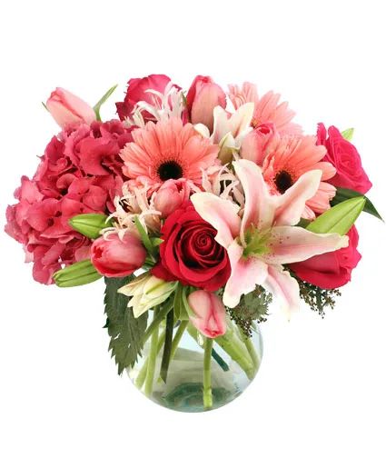 Embraceable Pink Floral Design