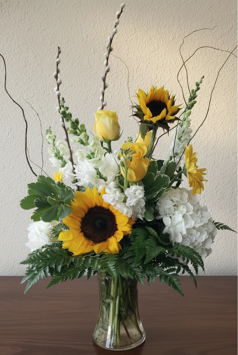 Willow And Sunflowers Just Because Willow And Sunflowers Just Because