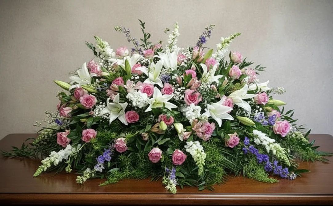 The Garden Remberance Spray Casket Spray