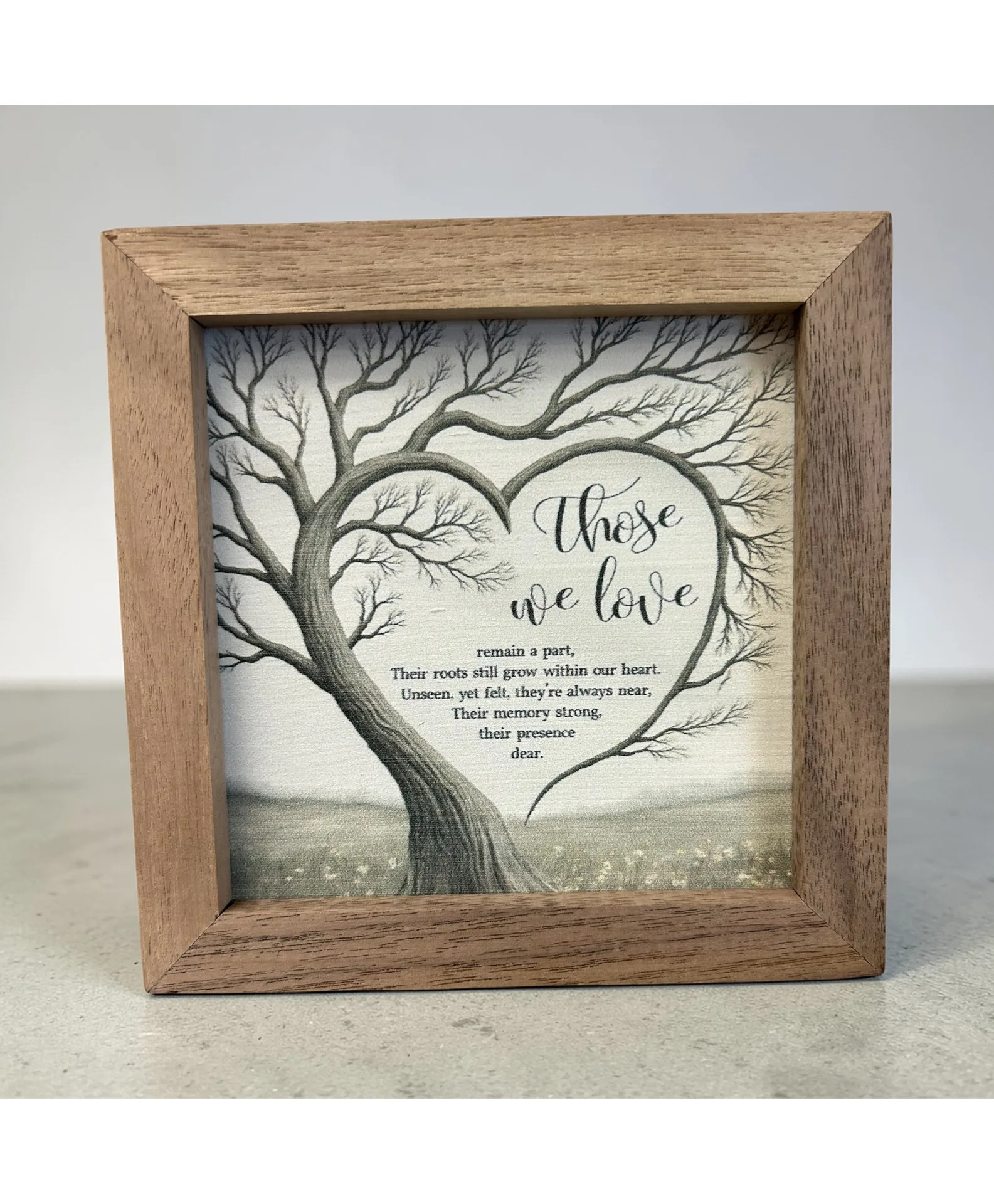 Those we Love Sign 5X5 - ADD ON ONLY Those we Love Sign 5X5 - ADD ON ONLY