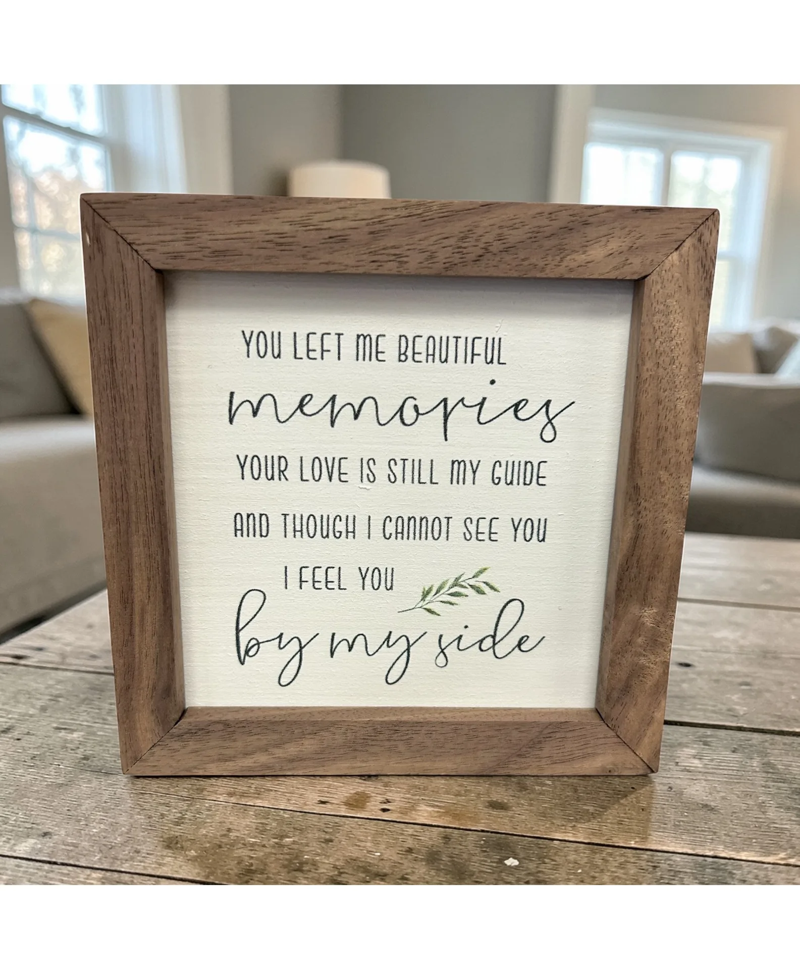 Beautiful Memories Sign 5X5 ADD ON ONLY Beautiful Memories Sign 5X5 ADD ON ONLY