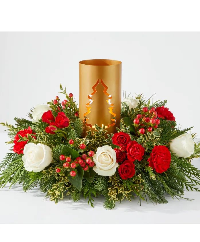 Christmas Centerpiece Lantern Christmas Centerpiece