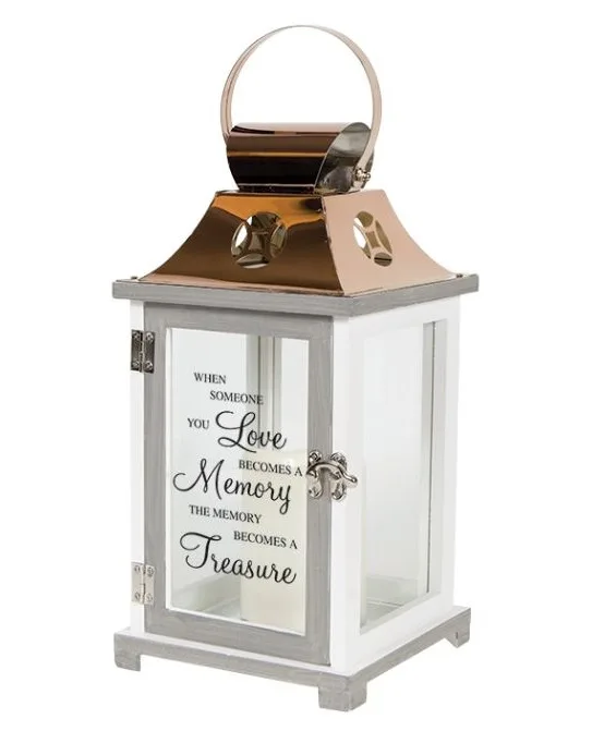 "Memory" Single Candle Lantern Lantern Keepsake "Memory" Single Candle Lantern Lantern Keepsake