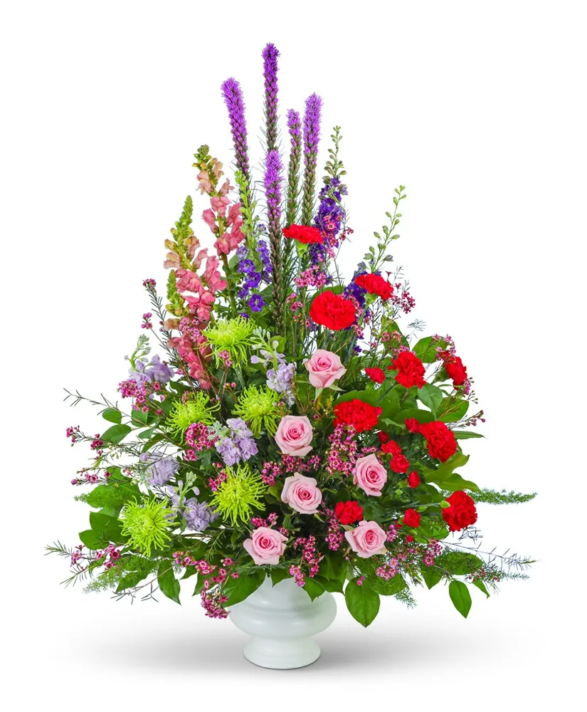 Grand Garden Urn Sympathy Arrangement Grand Garden Urn Sympathy Arrangement